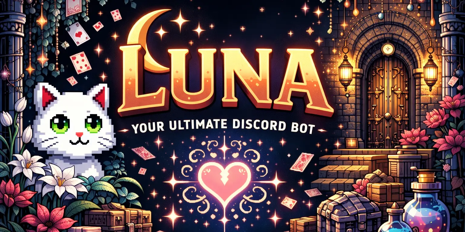 Luna presenting an apple pie